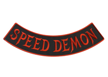 PATCH SPEED DEMON BTM RKR 4"-PPM5208 : 4W 1H - HighwayLeather
