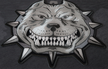 PL6634 Gray Pitbull-PL6634 : 10X9.5 - HighwayLeather