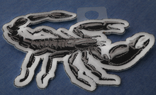 P7537 Scorpion Patch - 4x2.7 inch - HighwayLeather