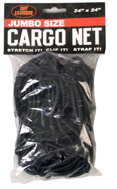 CARGO NET JUMBO SIZE-MPA3014 : 24X24 - HighwayLeather