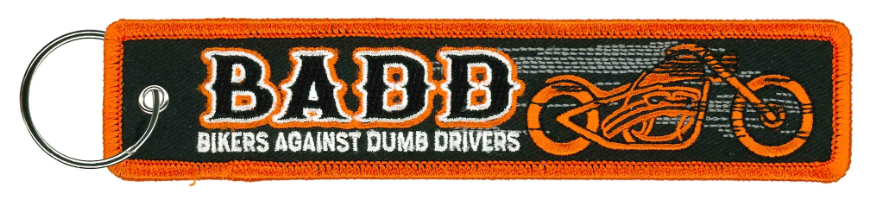 KC FOB B.A.D.D.-KCH5021 : 1.25X6.2 - HighwayLeather