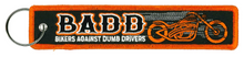 KC FOB B.A.D.D.-KCH5021 : 1.25X6.2 - HighwayLeather