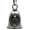 MLB9063 2ND Amendment Motorcycle Good Luck Bell w/ Key Ring-Key Chain Accessory for Bikers - HighwayLeather