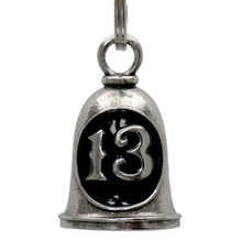 MLB9064 13 Bell Motorcycle Good Luck Bell w/ Key Ring-Key Chain Accessory for Bikers - HighwayLeather