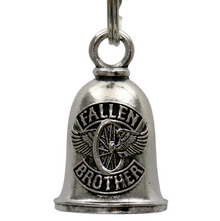 MLB9098 Fallen Brothers Motorcycle Good Luck Bell w/ Key Ring-Key Chain Accessory for Bikers - HighwayLeather