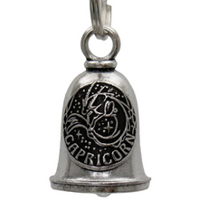 MLB9158 Zodiac Capricorn Motorcycle Good Luck Bell w/ Key Ring-Key Chain Accessory for Bikers - HighwayLeather