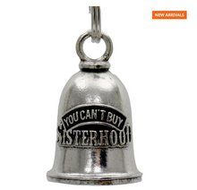 MLB9085 Can't Buy Sisterhood Motorcycle Good Luck Bell w/ Key Ring-Key Chain Accessory for Bikers - HighwayLeather