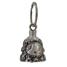 MLB9054 'MIA POW 02' Motorcycle Good Luck Bell | Key Chain Accessory for Bikers - HighwayLeather