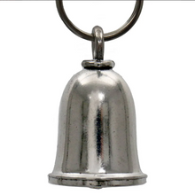 MLB9057 Plain Motorcycle Good Luck Bell w/ Key Ring-Key Chain Accessory for Bikers - HighwayLeather