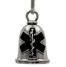 MLB9060 EMT Nurse Motorcycle Good Luck Bell w/ Key Ring-Key Chain Accessory for Bikers - HighwayLeather