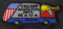 P7896 Trump MAGA Sanitation Department Patch - 3x2 inch - HighwayLeather