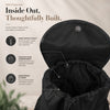 HL80510BLACK - Leather Backpack Handcrafted - HighwayLeather