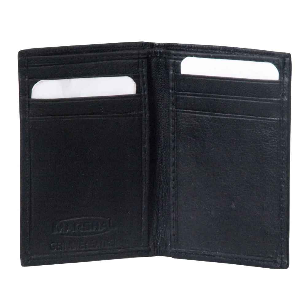Hot Leathers WLD1015 credit card holder with chain, made of durable material, featuring a sleek design for convenient card storage.