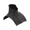 First MFG leather neck warmer, face and neck safety accessory, soft and warm for outdoor protection.