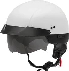 Daytona Helmets D6-PR ‘Skull Cap’ with Purple Roses Half Face Helmet - HighwayLeather