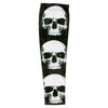 Hot Leathers ARM1001 2nd Amendment Skull arm sleeve featuring bold tattoo-style skull and American flag design on fabric.