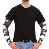 Hot Leathers ARM1001 2nd Amendment Skull Arm Sleeve featuring bold patriotic skull design on black fabric.