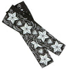 Hot Leathers Sugar Stars arm sleeve featuring a bold star design, made of comfortable fabric for motorcycle or casual wear.