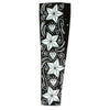 Hot Leathers Sugar Stars arm sleeve featuring a vibrant star pattern, designed for motorcycle or casual wear.