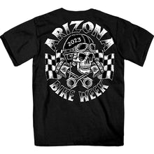 Hot Leathers AZM1347 Men's 2023 Arizona Bike Week Vintage Skulls T-Shirt