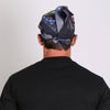 Hot Leathers Patriotic Upwing Bandana featuring stars and stripes design on soft fabric for a bold Americana look.
