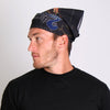 Hot Leathers 2nd Amendment bandana featuring patriotic design, made of soft fabric, perfect for motorcycle or casual wear.
