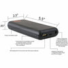 Milwaukee Leather Nexgen Heat Battery Jack universal battery pack for jackets and hoodies, showing the compact accessory attached.