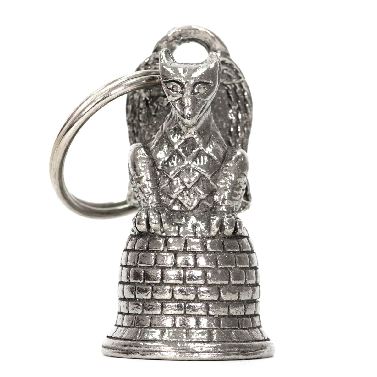 Hot Leathers Bell Gargoyle BELLS BELL GARGOYLE-BEA1126 decorative metal bell with gothic design and intricate detailing.