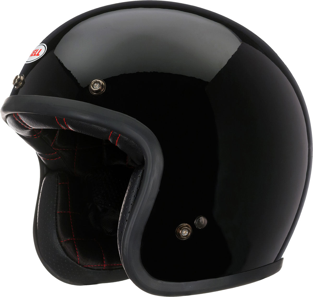 Bell Custom 500 Matte Black Open Face Helmet SM - HighwayLeather