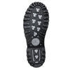 Hot Leathers BTL1010 ladies 7-inch-tall zip-up and lace-up studded boots with buckle details and rugged leather finish.