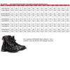 Hot Leathers BTM1009 Men's Black 7-Inch Leather Lace Up Boots with Zipper Closure