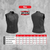 FIL584CDM | Nina Women's Motorcycle Leather Vest - HighwayLeather