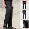 Hot Leathers CHM5001 USA Made Men's 'Cloak' Classic Black Premium Leather Motorcycle Chaps