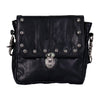 Hot Leathers CPS1010 leather clip pouch with metal studs, designed for clips, thighs, fans, and bags, featuring a rugged style.