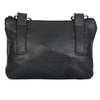 Hot Leathers embroidered black clip pouch with heart design, ideal for thigh or fan bag use, featuring stylish stitched details.