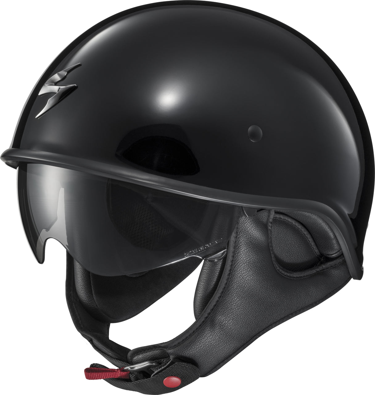 Gmax 72-4858 OF-77 Open-Face Helmet Candy Red - HighwayLeather