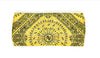 Milwaukee Leather yellow lycra jersey headband with classic bandana design, featuring a comfortable, stretchy fit.