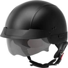 GMax 72-6501 HH-75 Half Helmet Matte Black XL - HighwayLeather
