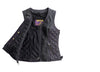 Purple FIL581CDM | Bandida - Women's Motorcycle Fringe Leather Vest - HighwayLeather