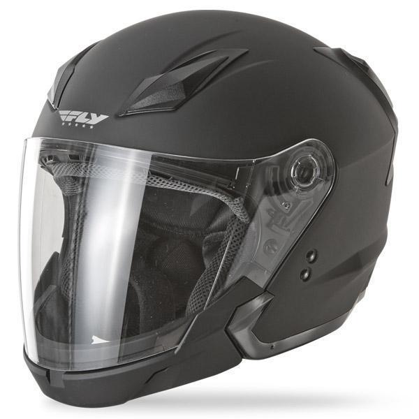 fly tourist modular motorcycle helmet near tampa Fly Racing Tourist Vista Flat Black and Silver Modular Helmet