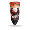 Hot Leathers Storm Cloud Eagle face and neck wrap warmer with eagle face design, ideal for safety and warmth.