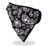 Hot Leathers Paisley Skull Face Wrap Neck Warmer, versatile face and neck safety accessory with paisley and skull design.