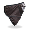 Hot Leathers Skull Face Wrap Neck Warmer, face and neck safety gear with skull design, made of warm, breathable material.