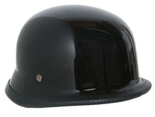 Z3001  NOVELTY GERMAN SHINY BLACK - GLOSS BLACK NON- DOT - HighwayLeather