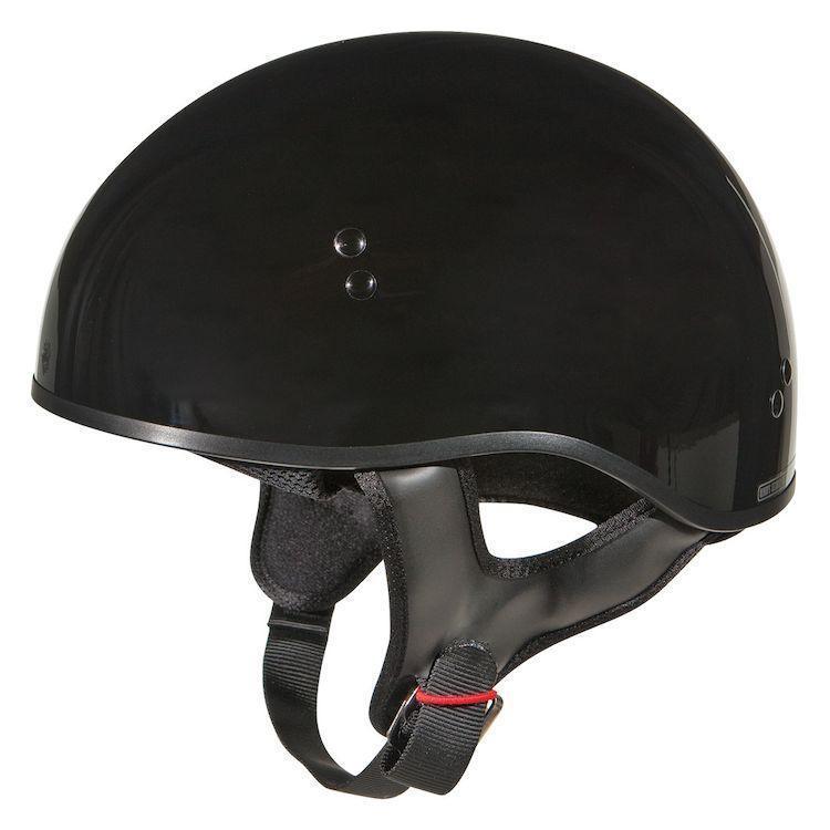 GMax GM45 Naked Black Half Helmet SM - HighwayLeather