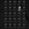 Hot Leathers GMT3440 Menâ€™s Shooter Skull Pattern Sleeveless Black Shirt