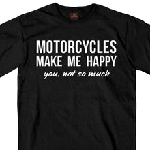 Hot Leathers GSB359 Menâ€™s â€˜You Not So Muchâ€™ Black Short Sleeve T-Shirt