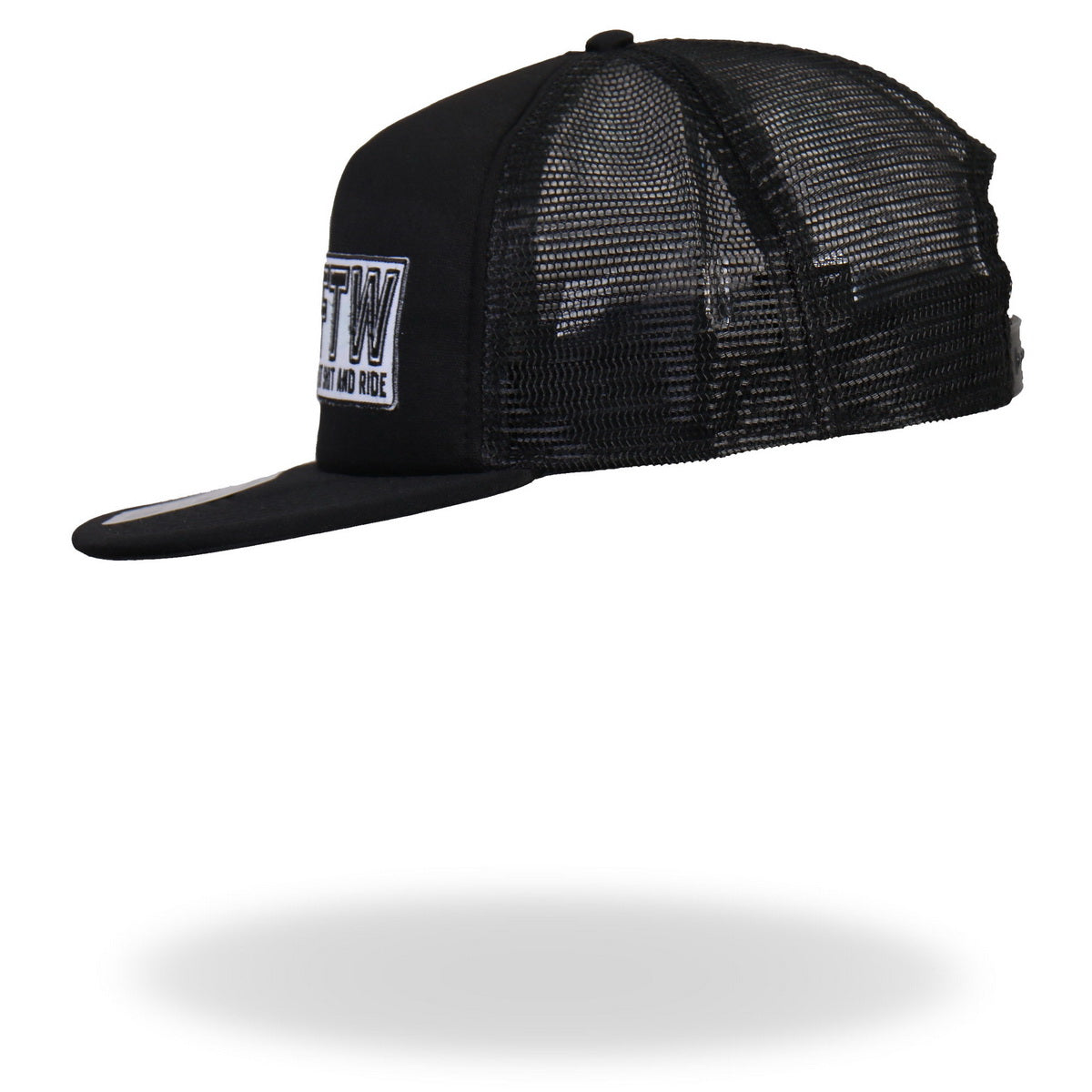 Hot Leathers GSH1013 FTW All Black Snap Back Hat– HighwayLeather