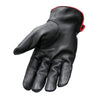 Hot Leathers GVD2002 Uni-Sex Black 'Bolt' Deer Skin Leather Gloves