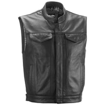 MAGNUM VEST BLACK 2X - HighwayLeather